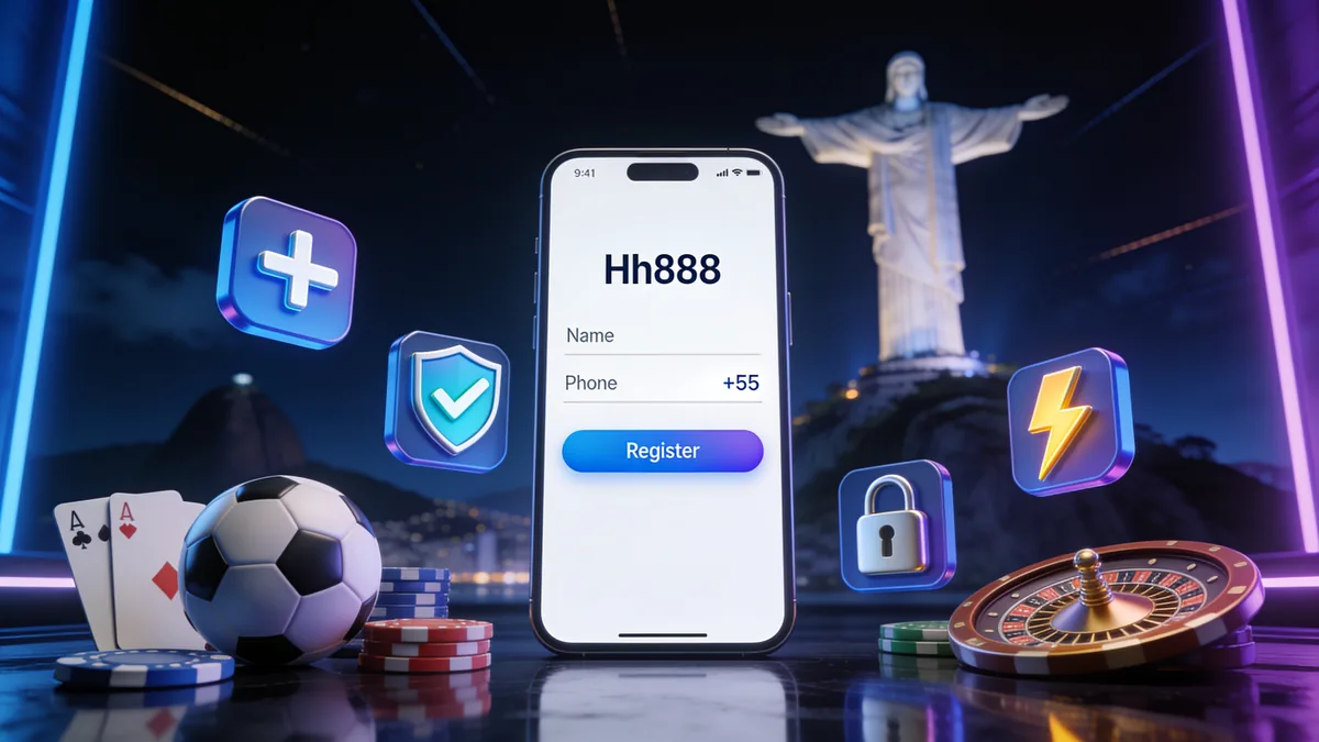Bônus de boas-vindas: guia de hh888 para jogadores no Brasil